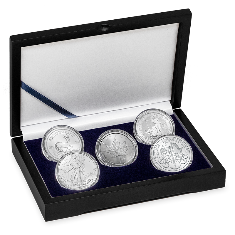 Image for 2023 Sovereign 1oz Silver Coin Set from TD Precious Metals